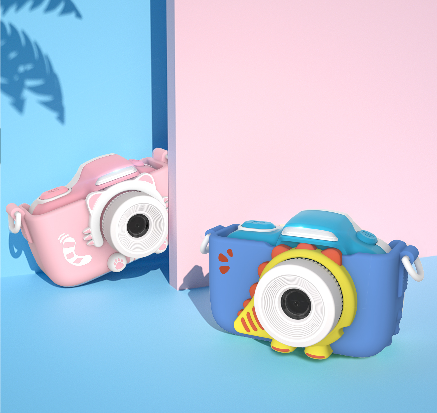 Blue_PInk_Camera_Wall_Background